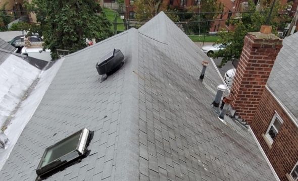 Project: New Shingle Roof and Chimney Repair Service