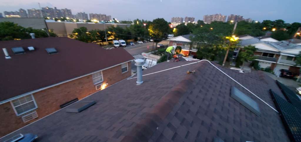 New Shingle Roof Installation Service the Bronx Project Shot 2: BEFORE