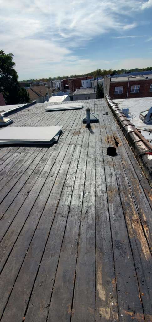 Flat Roof Replacement Astoria Project Shot 10