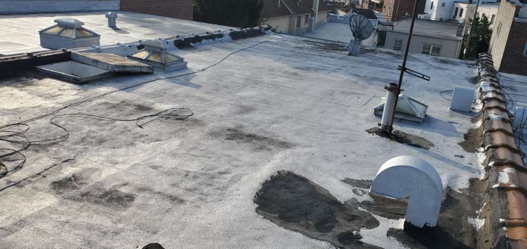 Flat Roof Replacement Astoria Project Shot 7
