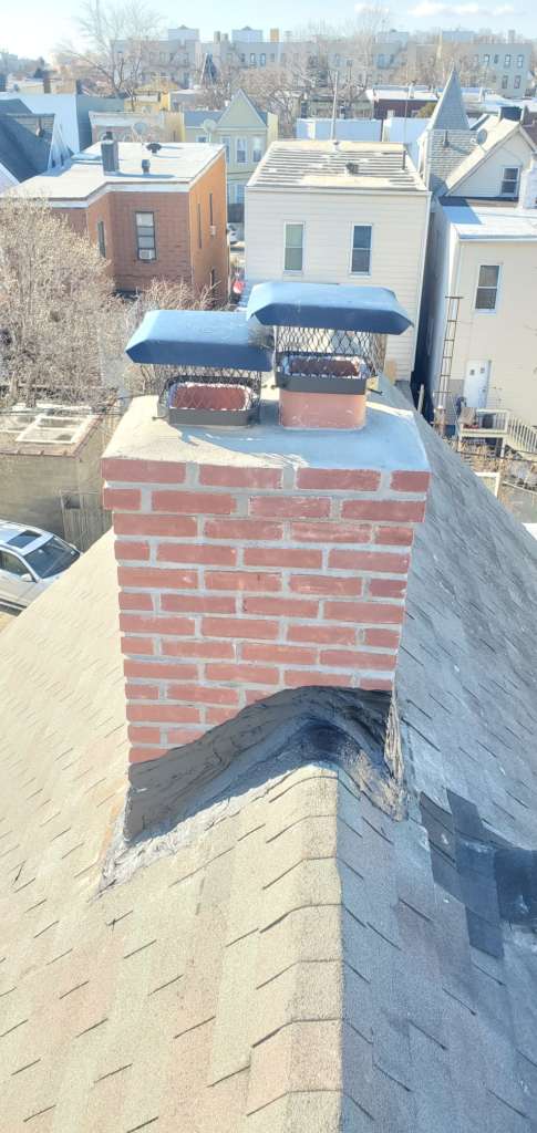 Exterior Chimney Repair in the Bronx Project Shot 5