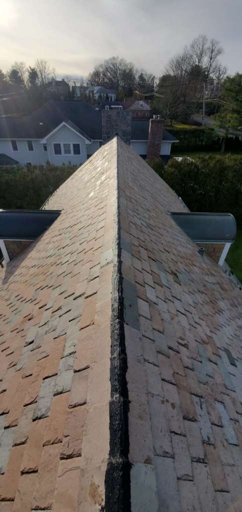 Slate Roof Repair in Scarsdale Project Shot 5