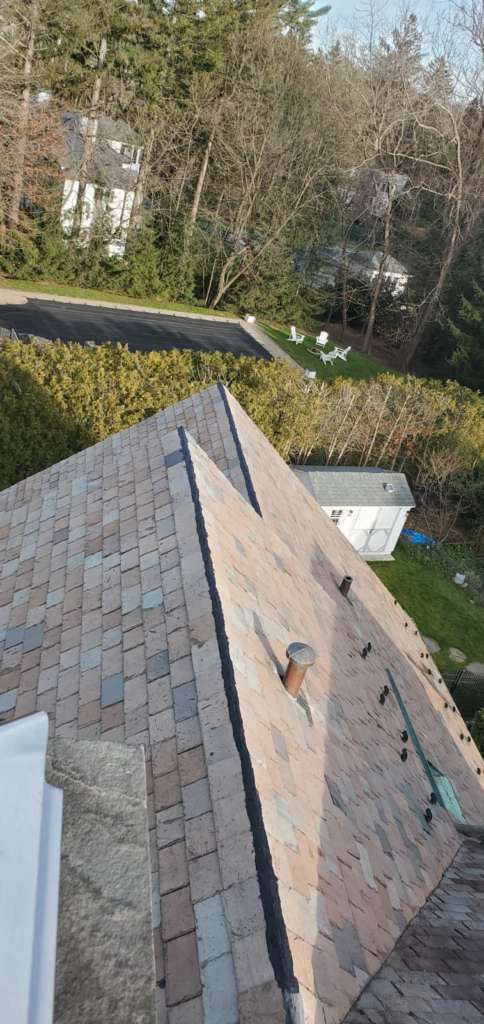 Slate Roof Repair in Scarsdale Project Shot 6