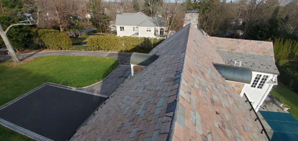 Slate Roof Repair in Scarsdale Project Shot 7