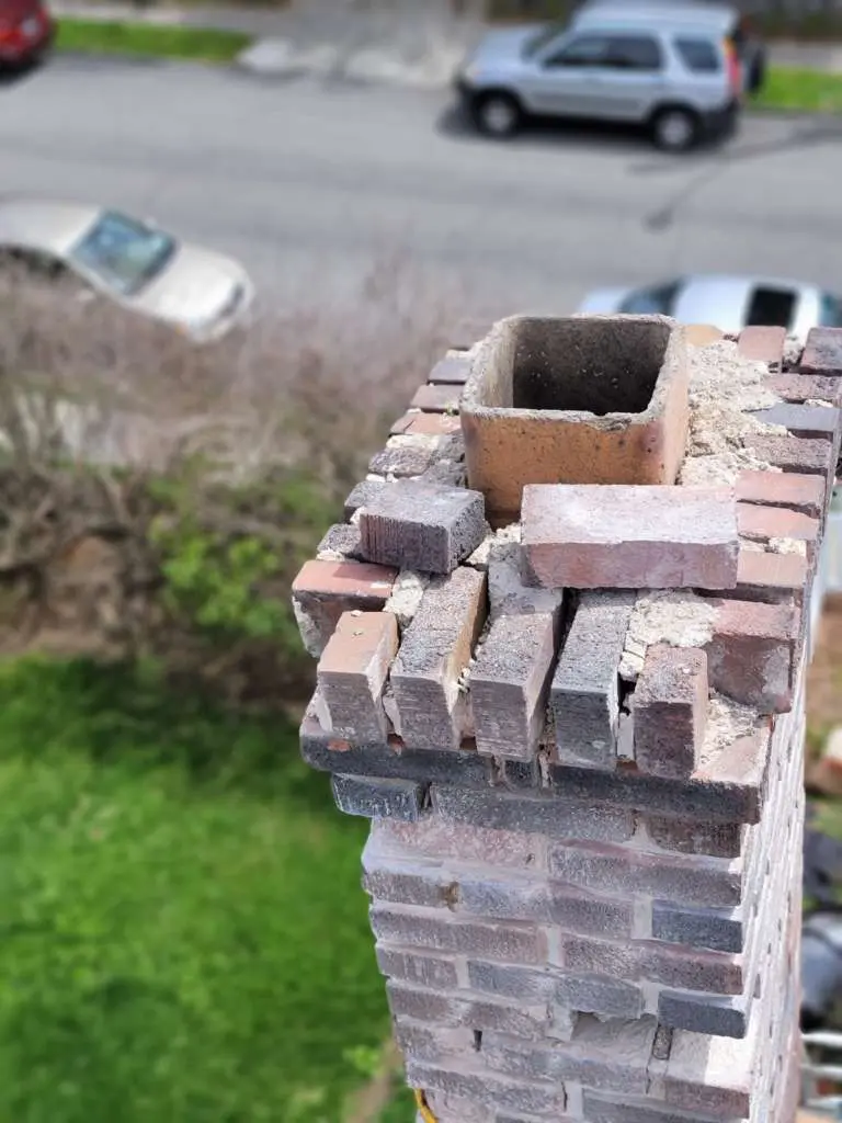 Chimney Pointing in New Rochelle Project Shot 1