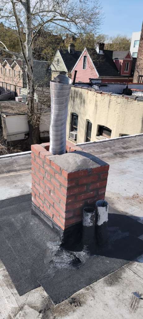 Chimney Rebuilding Service in the Bronx Project Shot 3