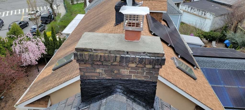 Chimney Repair Services - Renovation and Chimney Cap Project Shot 2