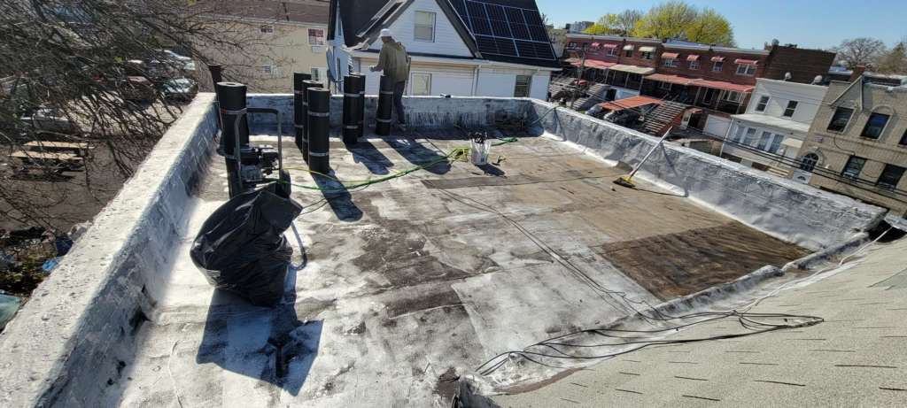 Existing Flat Roof Power Wash in Mt Vernon Project Shot 5