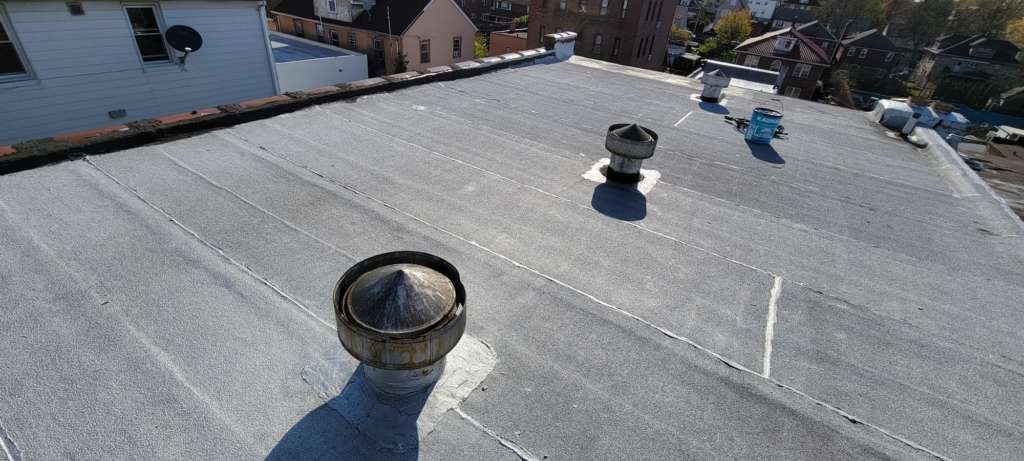 Existing Flat Roof Reparation Service in the Bronx Project Shot 2