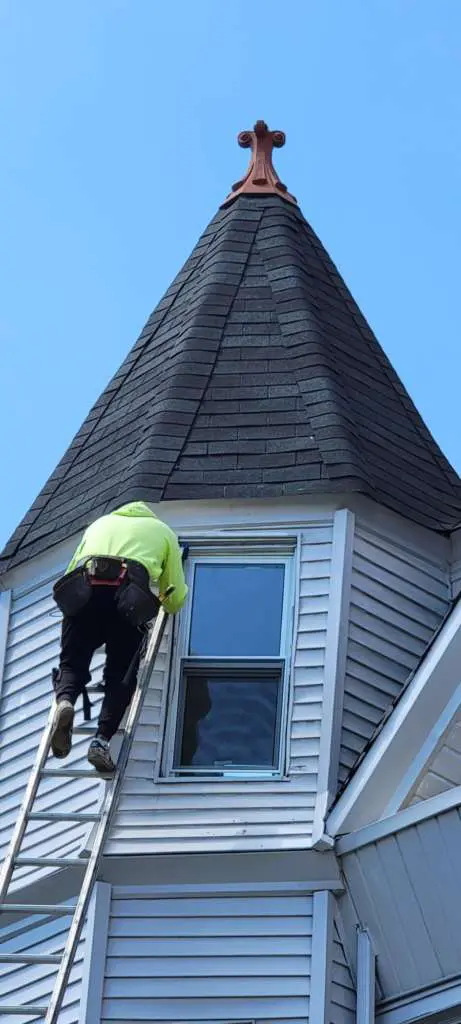 Missing Shingles Replacement Project Shot 1