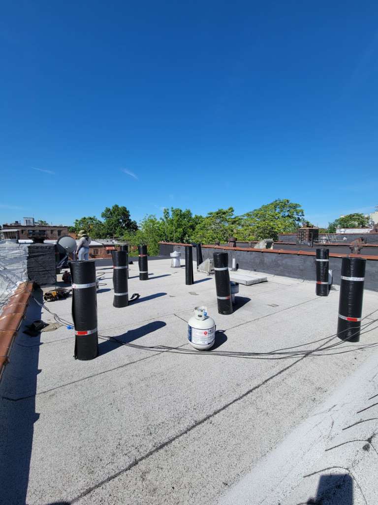 Existing Roof Repair Service the Bronx Project Shot 4