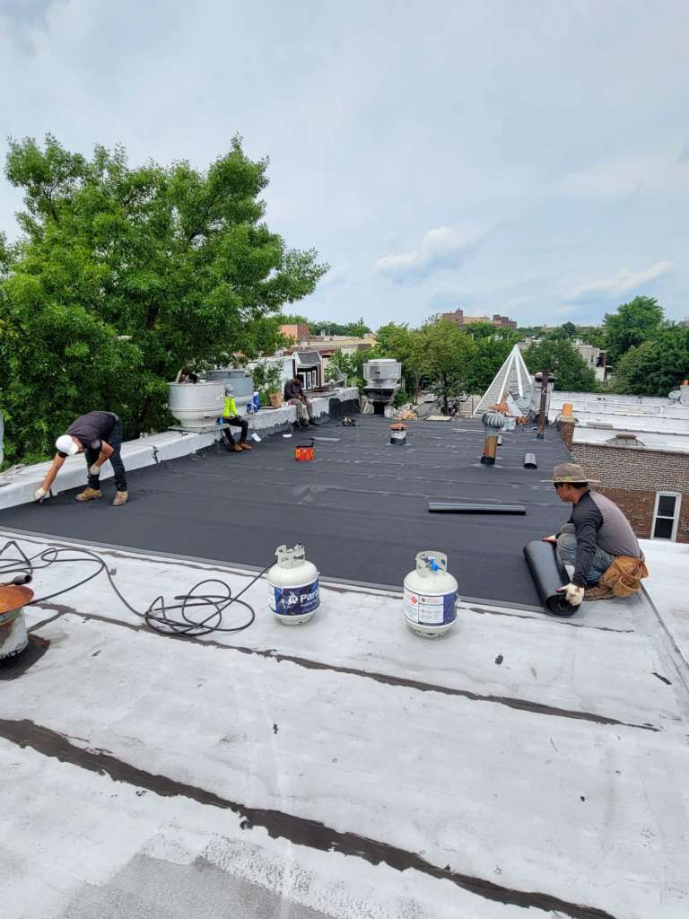 Roof Alluminum Painting in the Bronx Project Shot 1