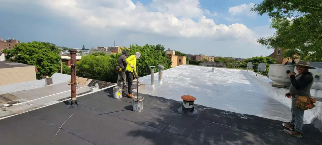 Roof Alluminum Painting in the Bronx Project Shot 4