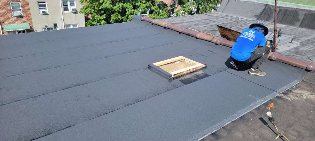 Existing Flat Roof Repair Service in White Plains Project Shot 5