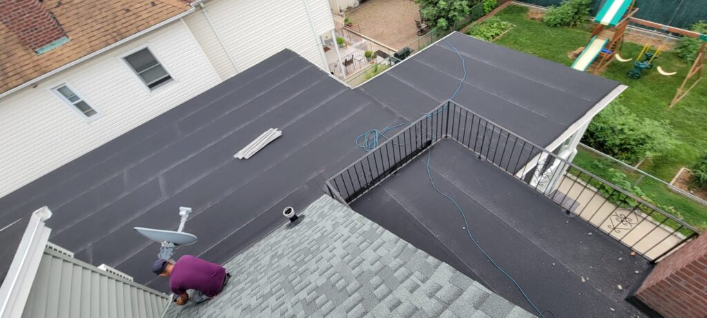 Project: Existing Flat Roof Reparation in the Bronx