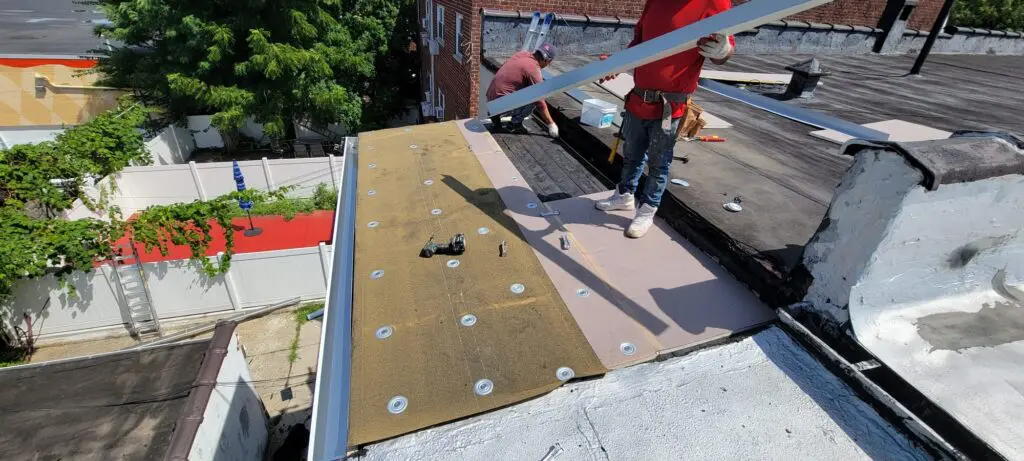 Replacement of Flat Roof in Bronx Project Shot 1