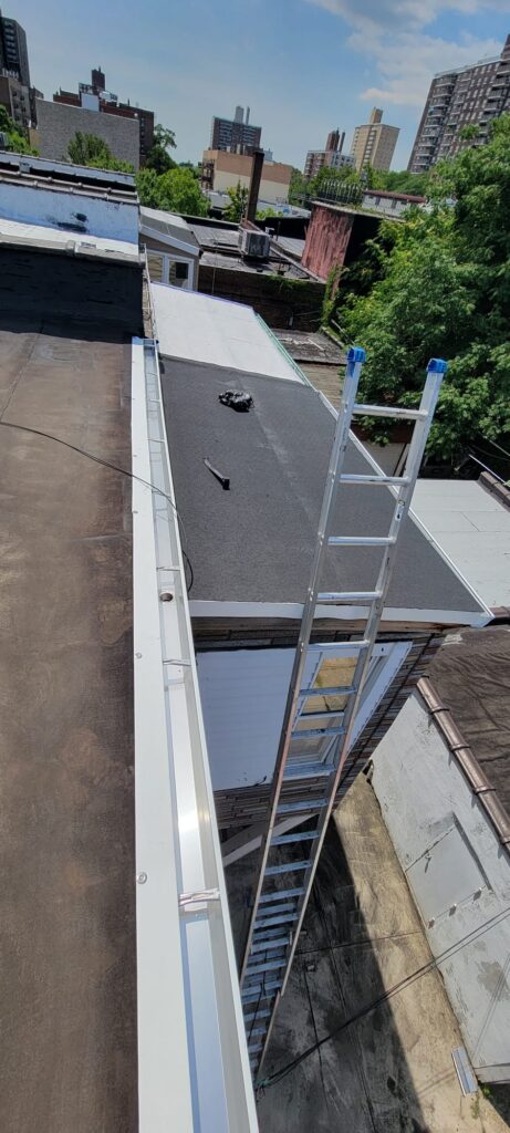 Replacement of Flat Roof in Bronx Project Shot 2