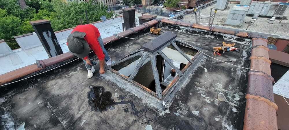 skylight-replacement-service-bronx-project-shot