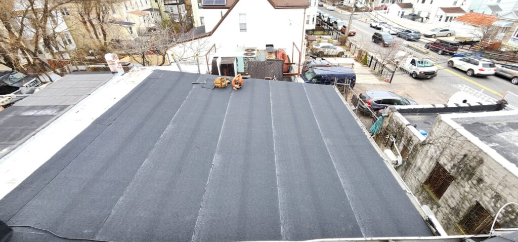 Flat Roof Replacement in Yonkers NYC Project Shot 4