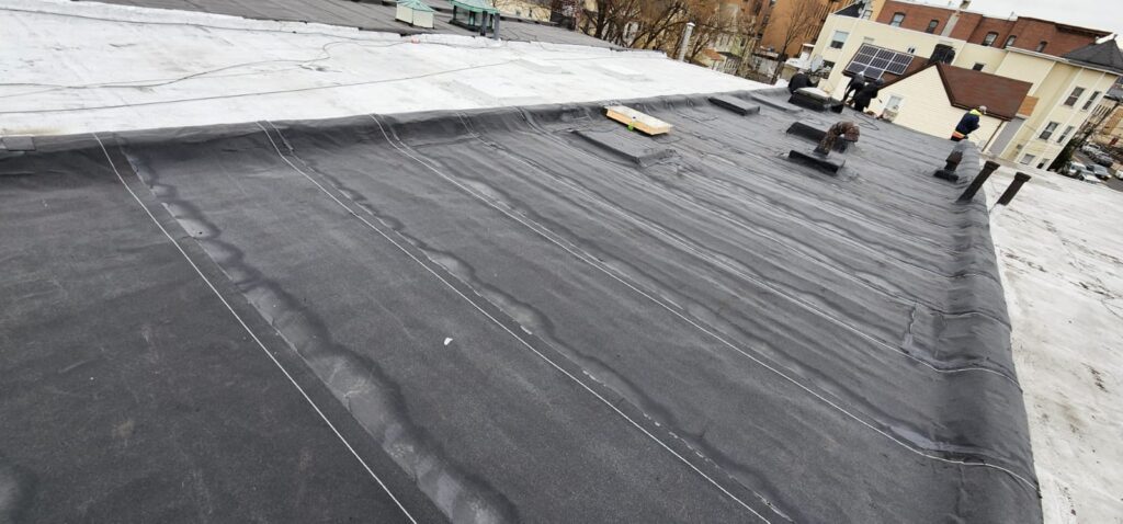 Flat Roof Replacement in Yonkers NYC Project Shot 6