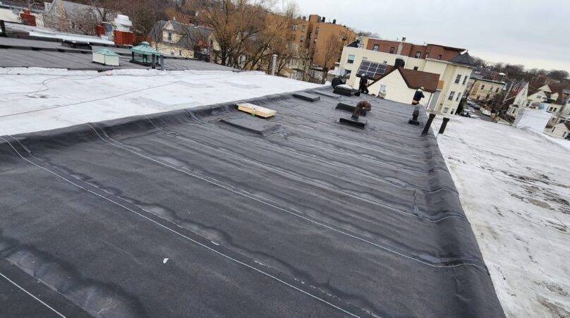 Flat Roof Replacement in Yonkers NYC Project Shot 7