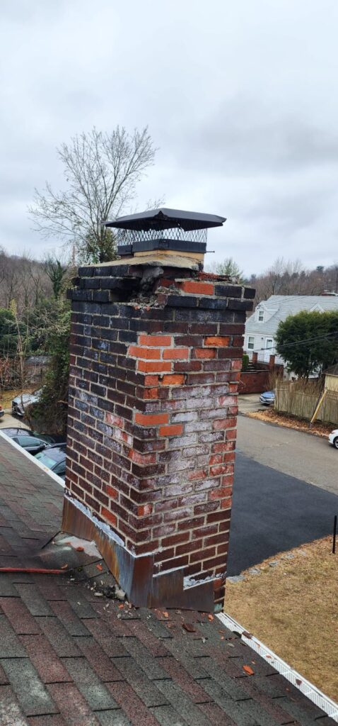 Shingle Roof Replacement & Chimney Rebuilding in Dobbs Ferry Project Shot 5