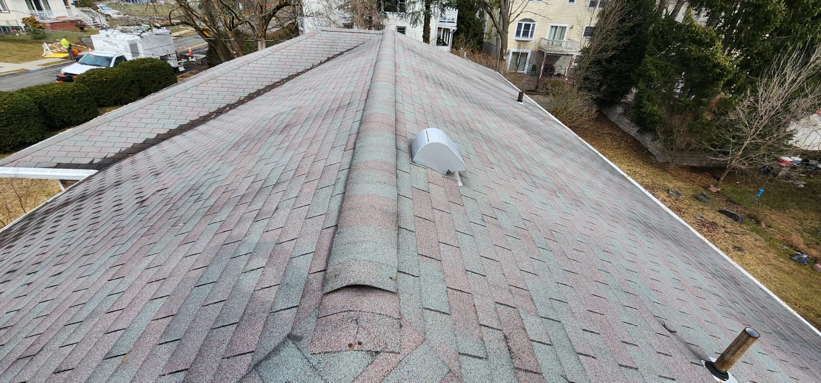 Shingle Roof Replacement & Chimney Rebuilding in Dobbs Ferry Project Shot 6