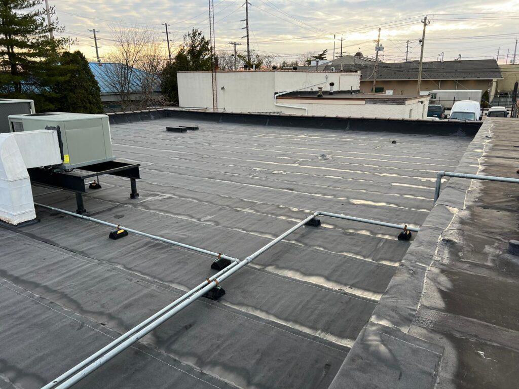Flat Roof Renovation & Repair Services in Queens NYC Project Shot 1