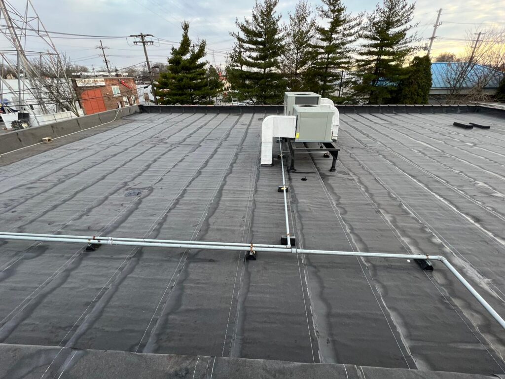 Flat Roof Renovation & Repair Services in Queens NYC Project Shot 2