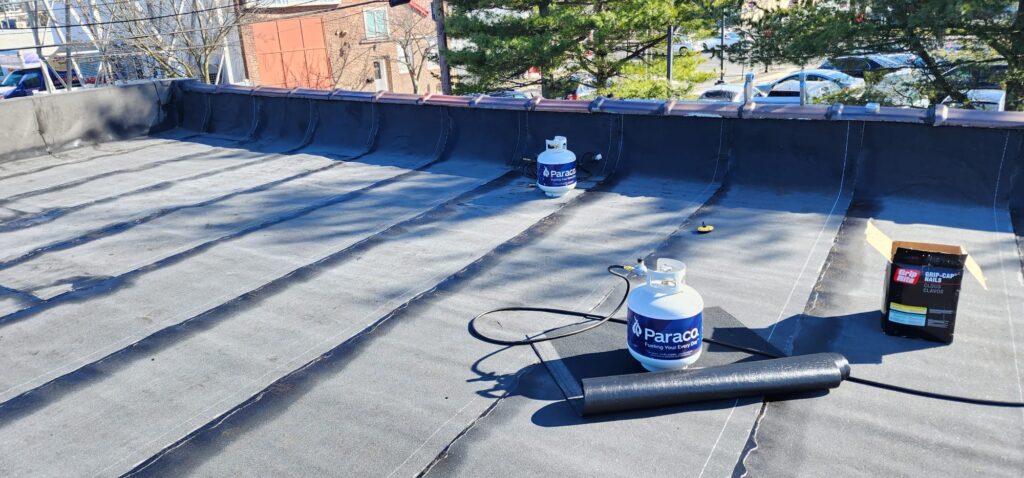 Flat Roof Renovation & Repair Services in Queens NYC Project Shot 7