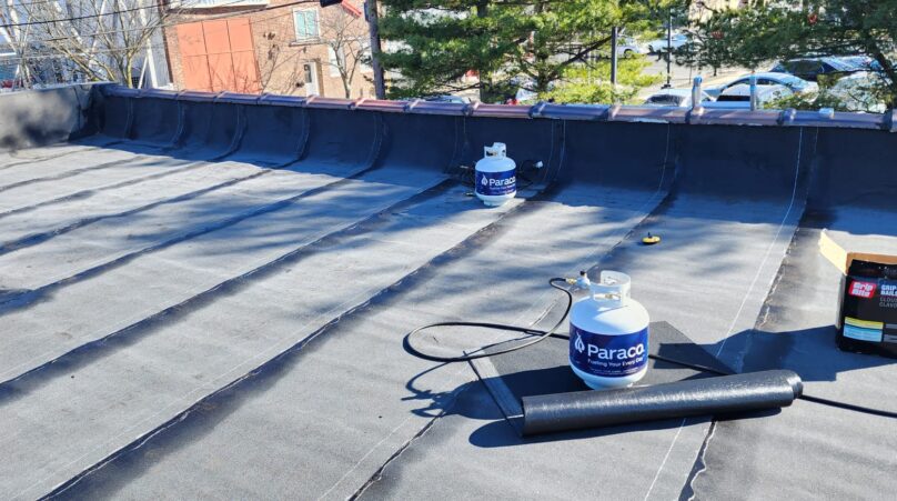 Flat Roof Renovation & Repair Services in Queens NYC Project Shot 7