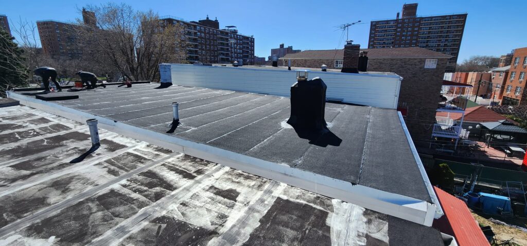 New Flat Roof Installation in the Bronx Project Shot 3