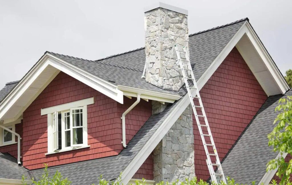 Painted Exterior Chimney Ideas