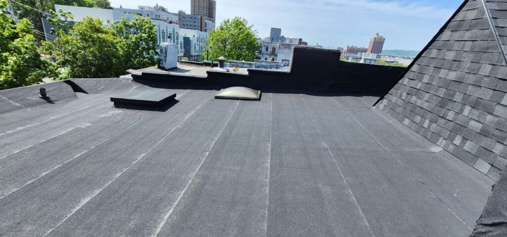 Flat Roof Reparation & New Membrane Rubber Installation in Yonkers Project Shot 5