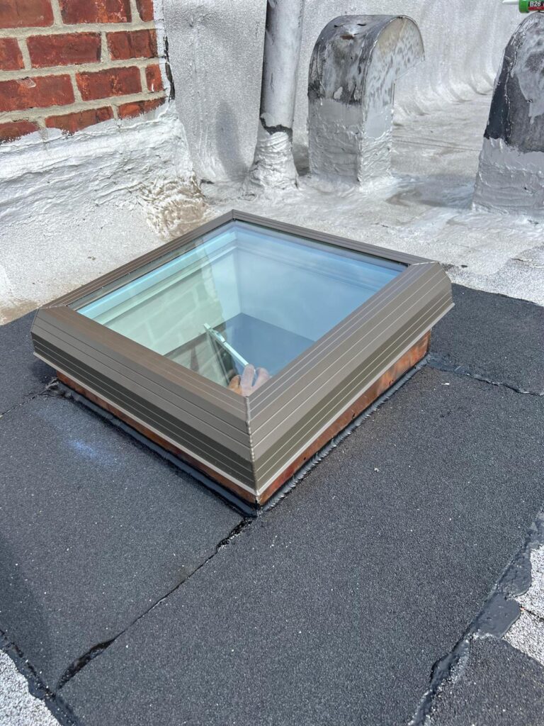 New Flat Roof Skylight Installation in New Rochelle Project Shot 3