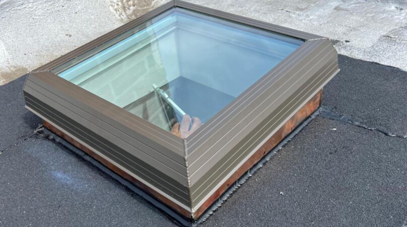 New Flat Roof Skylight Installation in New Rochelle Project Shot