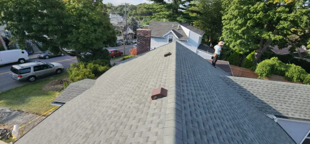 Shingle Roof Replacement in Dobbs Ferry Westchester Project Shot 1