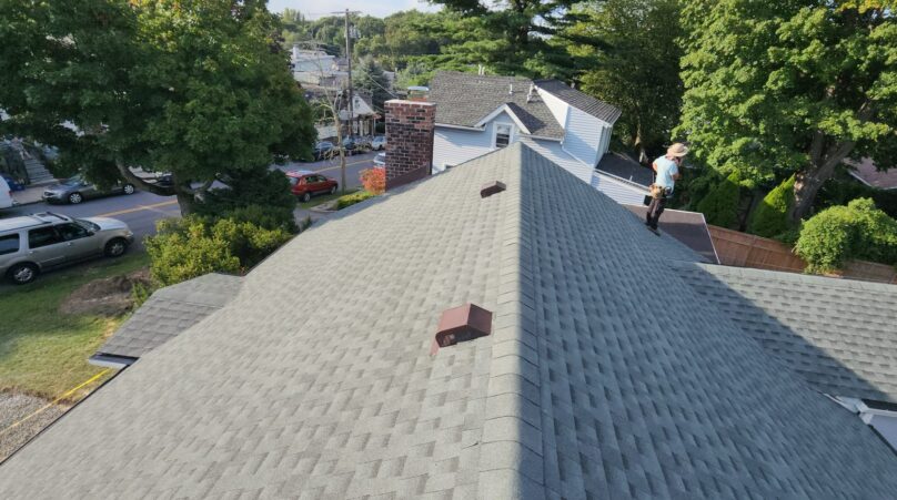 Shingle Roof Replacement in Dobbs Ferry Westchester Project Shot 1