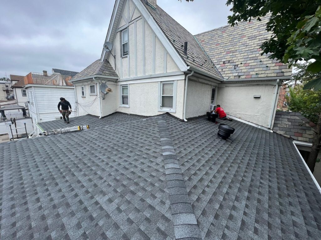 Shingle Roof Replacement in Queens Project Shot 2
