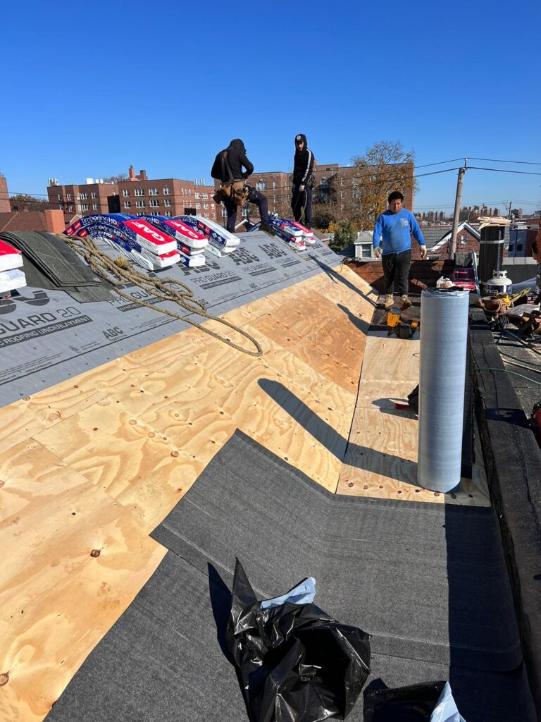 Shingle Roof Replacement Service in the Bronx Project Shot 2