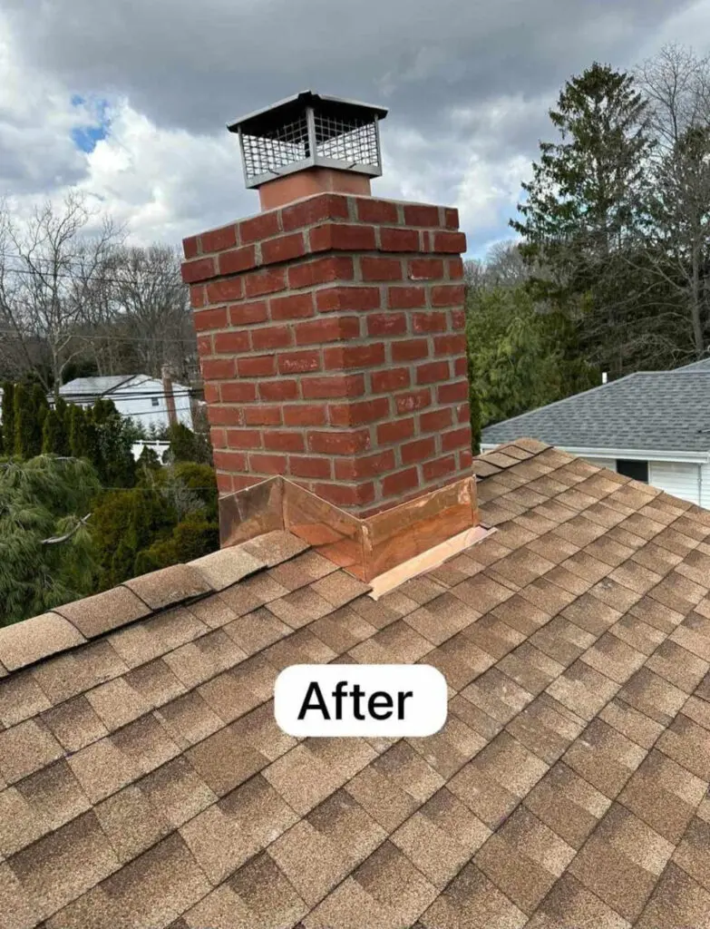 New Exterior Chimney Installation in Queens NYC: AFTER