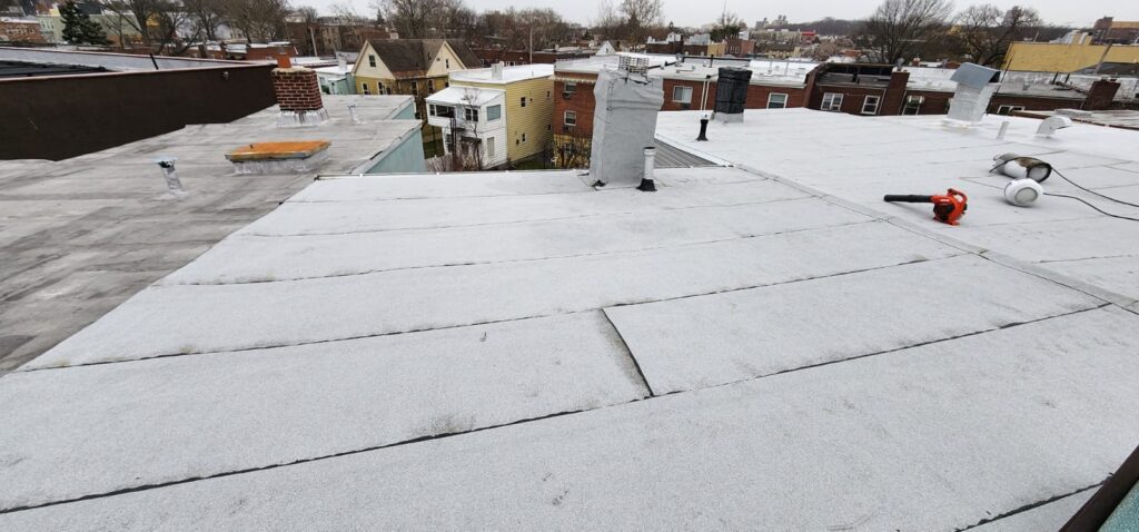 New Layer Installation Over Existing Flat Roof in Bronx Project Shot 3