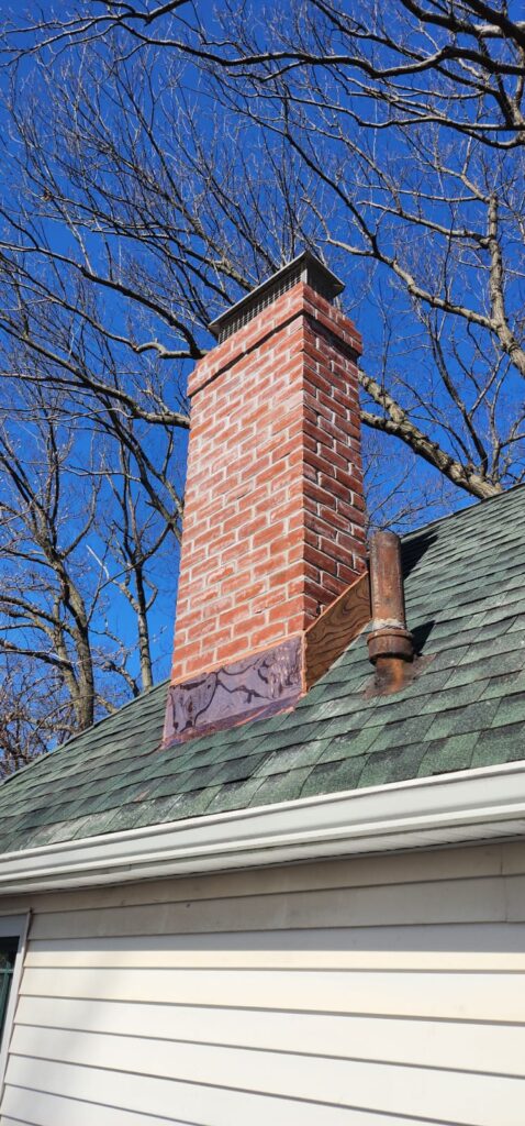 Rebuild a New Chimney in the Bronx NYC Project Shot 1