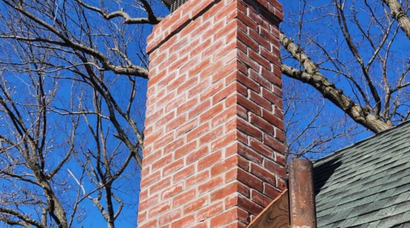 Rebuild a New Chimney in the Bronx NYC Project Shot