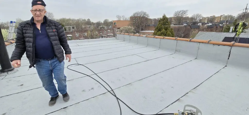 New Flat Roof Installation in Bronx NYC Project Shot 3