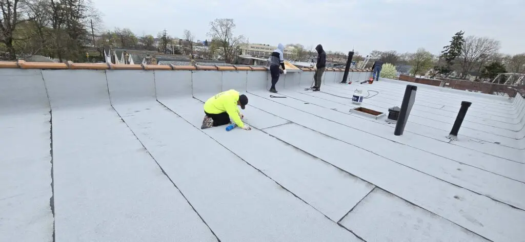 New Flat Roof Installation in Bronx NYC Project Shot 5