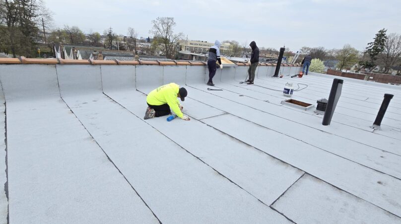 New Flat Roof Installation in Bronx NYC Project Shot 5