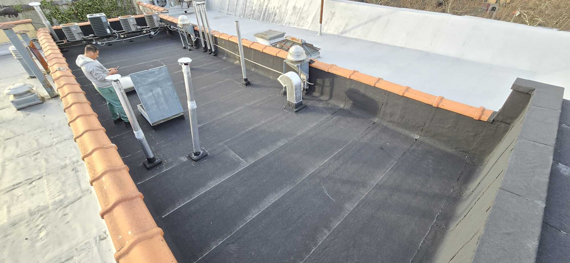 New Flat Roof Installation & Inspection in the Bronx Project Shot 1