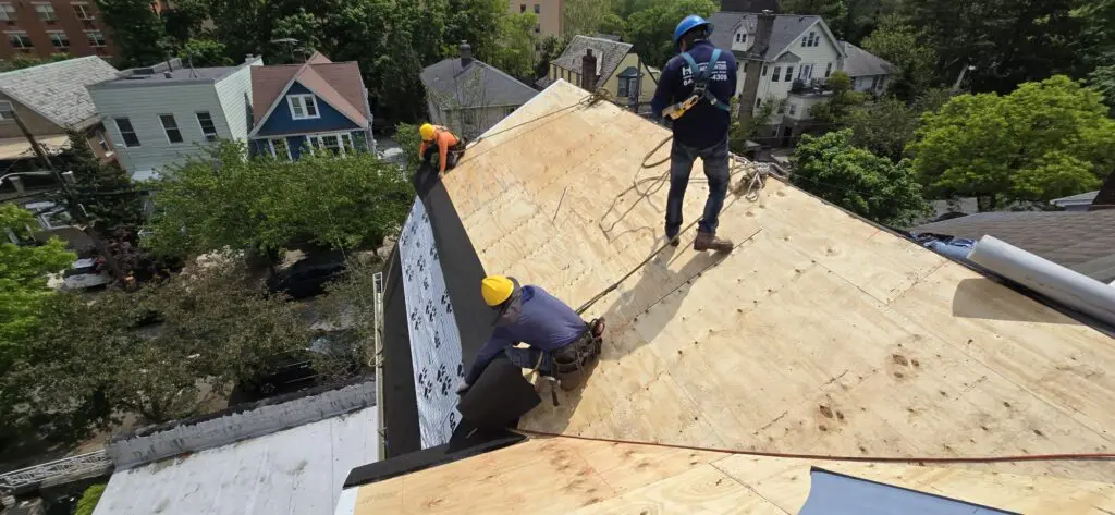 New Roof Installation in Bronx NY Project Shot 2