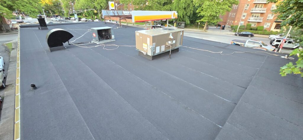 Flat Roof Replacement in Bronx NY Project Shot 4